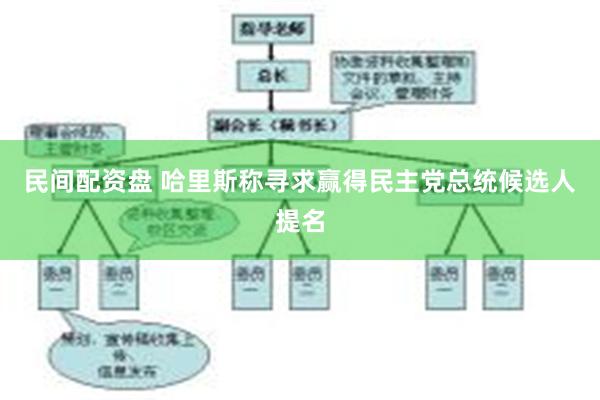 民间配资盘 哈里斯称寻求赢得民主党总统候选人提名